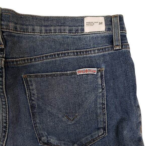 Hudson Jeans Womens 32 Natalie Mid Rise Skinny Ankle Jeans NEW - Picture 8 of 12